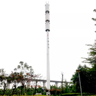 La torre d'acciaio tubolare del tubo dell'antenna della telecomunicazione di Palo dell'albero di 15 Mtr Guyed ha galvanizzato