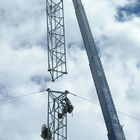 ISO2008 9001 ha galvanizzato la torre d'acciaio per la misurazione del vento