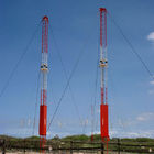 ISO2008 9001 ha galvanizzato la torre d'acciaio per la misurazione del vento