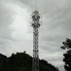 L'antenna d'acciaio tubolare galvanizzata della metropolitana della torre della telecomunicazione ingraticcia fornito di gambe d'acciaio della torre 4 su misura