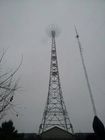 Torre fornita di gambe di Guyed della radio di comunicazione 3 triangolari