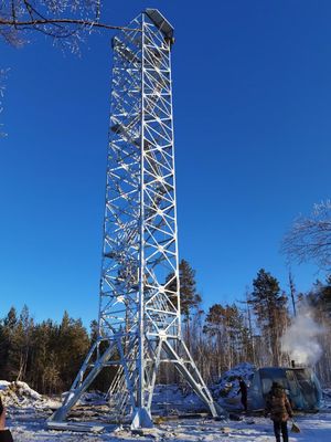 Guardia militare autosufficiente Tower di comunicazione 50m di Wifi