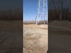 Free Standing  4 Leg Tower For Telecommunication  Hot-Dip Galvanized