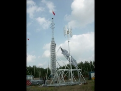 3 Legs Tube Microwave Communication Mobile Cell Tower Multifunction