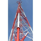 15m 3 torri di telecomunicazioni della torre Q235 della trasmissione della grata galvanizzate gambe