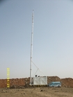 Torre di comunicazione ad integrazione rapida tubo singolo 20 - 32 m zincato a caldo