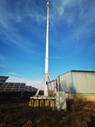 Collegare l'antenna di comunicazione a torre monopolare a tubo singolo zincata a caldo