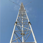 Torre standard del cavo di Guyed del collegamento della flangia di ASTM