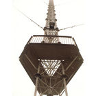 Torre standard del cavo di Guyed del collegamento della flangia di ASTM
