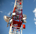 Torre della grata di telecomunicazione delle gambe dell'acciaio 3 di angolo Q235