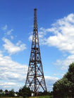 Torre mobile d'acciaio di telecomunicazione dell'antenna 5g di angolo