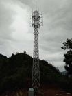 Torre d'acciaio tubolare dell'antenna senza fili resistente del vento