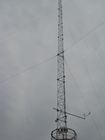 Torre di antenna d'acciaio angolare di GSM delle gambe rotonde del fronte 3