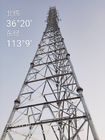 Torre di antenna autosufficiente dell'acciaio 40m di angolo