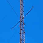 Torre radiofonica triangolare d'acciaio del cavo di Guyed delle Telecomunicazioni di Antivari