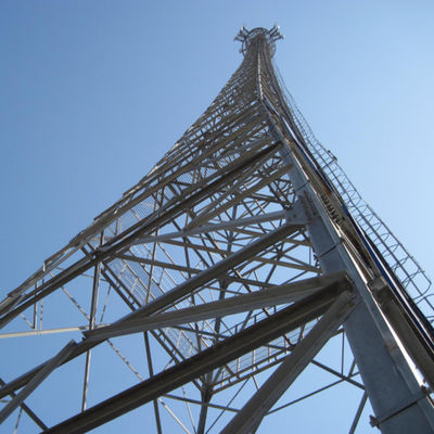 Comunicazione d'acciaio 20m della torre della grata di angolo a quattro zampe di microonda