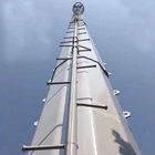 Torre d'acciaio unipolare di GSM di protezione contro il fulmine di comunicazione del segnale