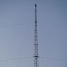Acciaio personalizzabile della flangia di ASTM del collegamento 36m/S Guyed della torre standard del cavo ed unire in lega acciaio per costruzioni edili