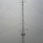 acciaio personalizzabile di comunicazione della grata di 55m di Guyed della torre elettrica dell'albero ed unire in lega acciaio per costruzioni edili
