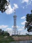 radio di 262ft Cdma e torre d'acciaio alla moda della televisione