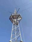 torre elettrica della grata di Guyed dell'albero di comunicazione di 50m