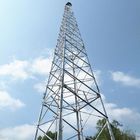 4g autosufficiente 80m ha galvanizzato la stazione base senza fili cellulare dell'antenna di Lte della torre d'acciaio