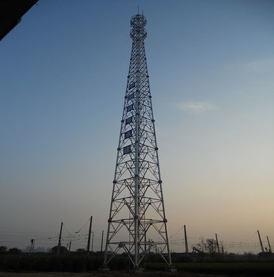 Linea elettrica galvanizzata torre d'acciaio 4 di angolo di iso Q345 15m fornita di gambe