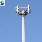 Le Telecomunicazioni autosufficienti di Wifi dell'albero della torre d'acciaio unipolare dell'antenna 30m dell'OEM