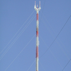 La immersione calda ha galvanizzato la torre di antenna tubolare di 40m Guyed
