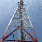 Radar d'acciaio delle Telecomunicazioni di GSM 4 della torre di angolo mobile fornito di gambe autosufficiente di Bts