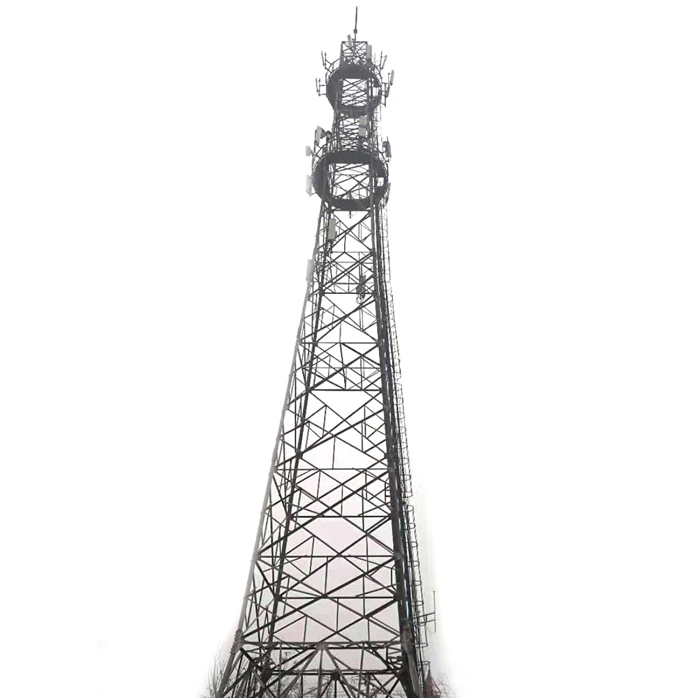 Torre fornita di gambe dell'acciaio 4 radiofonici di angolo della televisione