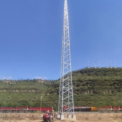 Wifi Cell Lattice Antenna Torre 4 Gambe Angolo Tubo Angolare Acciaio