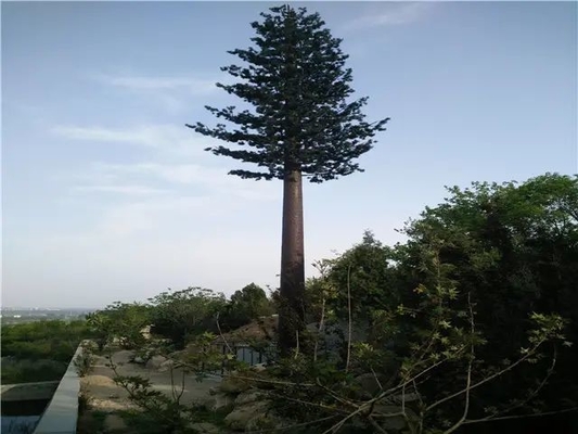 Abbellimento della torre dell'antenna monopolare del pino del camuffamento artificiale