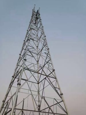 Torre di antenna di condizione di auto dell'acciaio 40m di angolo dell'OEM