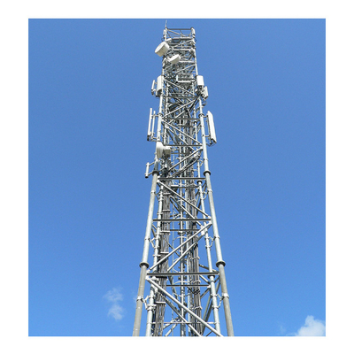 la torre fornita di gambe delle Telecomunicazioni 3 di 70m GSM ha galvanizzato la struttura di angolo di Antivari d'acciaio